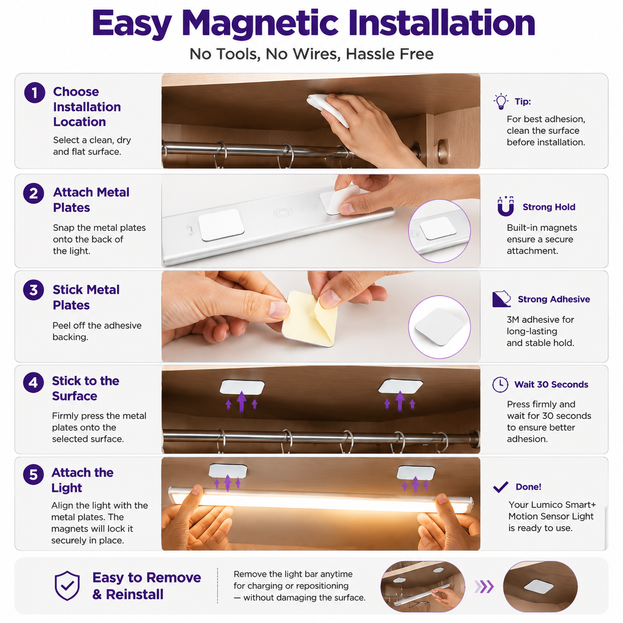 Lumico Smart+ Motion Sensor Light