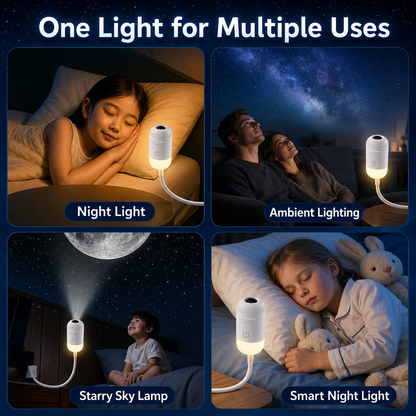 Galaxy Star Projector USB Night Light
