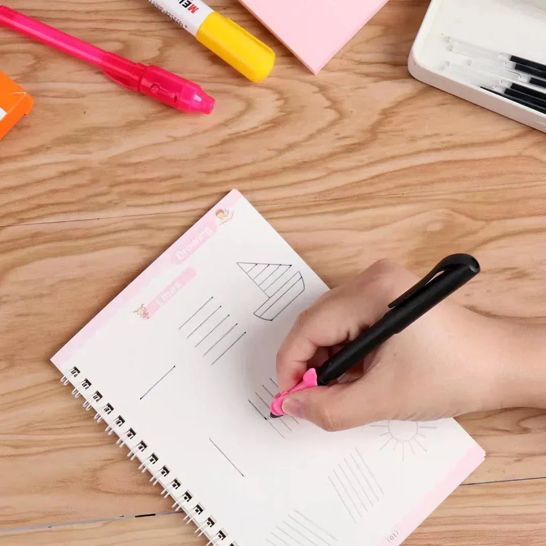 Reusable Handwriting Workbook For Kids | Pack Of 4 Books