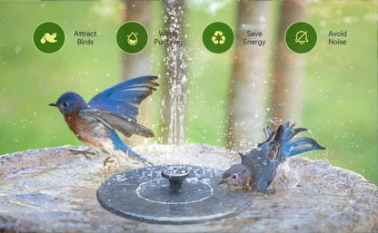 AquaBloom Solar Fountain