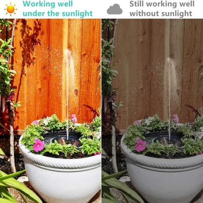 AquaBloom Solar Fountain