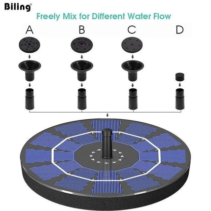 AquaBloom Solar Fountain
